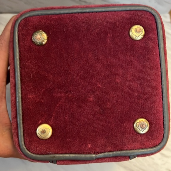Y2K Juicy Couture Velour Train Case & Makeup Bag Velour - Picture 14 of 16